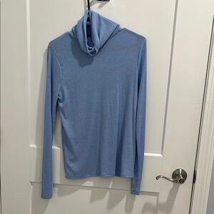 Light Blue Turtleneck Sweater